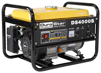 DuroStar DS4000S, 3300 Running Watts/4000 Starting Watts, Gas Powered Portable Generator