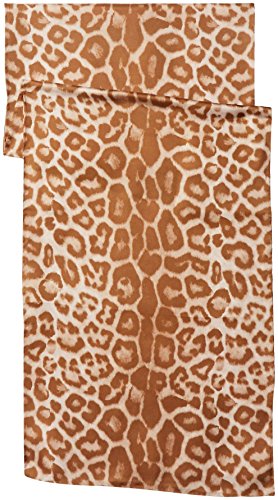 badgley-mischka-womens-leopard-silk-scarf-2 - BADGLEY MISCHKA Women's Leopard Silk Scarf